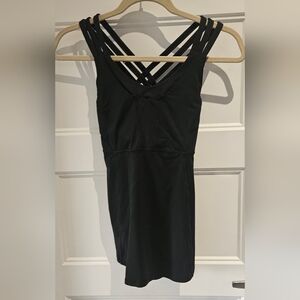 lululemon athletica Black Strappy Tank
